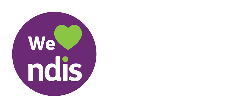 logo of all care sydney a ndis provider in the eastern suburbs in white colours